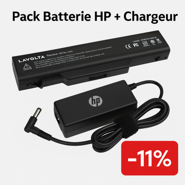 Pack Batterie HP + Chargeur